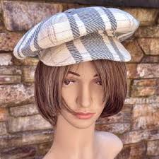 French Plain Beret Hat, Casual Solid Plain Beanie Cap, Skull Cap, Slouchy  Beret, Artist Painter Fashion Hat