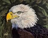 Bald Eagle painting by local small business artist Evelyn Sehl ...