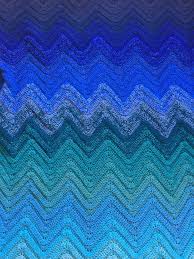 Maybe you would like to learn more about one of these? Blue Ombre Chevron Crochet Blanket Crochet Patterns How To Stitches Guides And More
