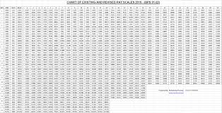 13 Comprehensive Government Pay Scale