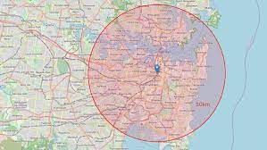 Can you measure radius on google maps? Here S How To Calculate 10km From Home For Sydney