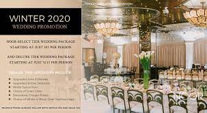 A destination wedding right at home, la mirage wedding & banquet facility will make you feel transported to the charming european courtyards, the perfect romantic backdrop to your special day. Winter 2020 Wedding Promotions Noor