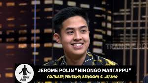 We did not find results for: Mantap Jiwa Jerome Polin Youtuber Penerima Beasiswa S1 Jepang Hitam Putih 26 02 19 Part 2 Youtube