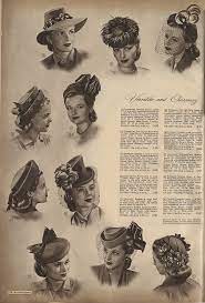 The Closet Historian Cataloging Catalogs Ward S Fall Winter 1947 1948 Hats Wwii Fashion Hats Vintage Retro Fashion