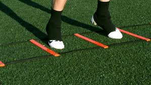13 Speed And Agility Ladder Drills Videos For Faster Footwork Soccer Workouts Agility Ladder Ladder Workout