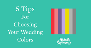 Here are 4 key ways to help you the color theme of your wedding is the foundation of your bridesmaid dresses, your flowers check out the following four ways to choose the perfect palette, so you can make your special day. 5 Tips For Choosing A Wedding Color Palette Michelle Edgemont Design