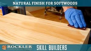 How To Apply A Clear Natural Finish To Softwoods Wood Finish Recipe 4 Rockler Skill Builders Youtube In 2020 Softwood Natural Finish Rockler Woodworking