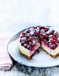 Cheesecake Aux Cerises De Christophe Felder Pour 4 Personnes Recettes Elle A Table Recette Cheesecake Aux Cerises Cheesecake Recette Dessert Noel