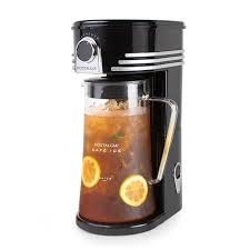 Nostalgia Ci3bk Cafe Ice 3 Quart Iced Coffee And Tea Brewing System Walmart Com Iced Tea Maker Iced Coffee Maker Brewing Tea