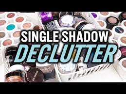 single shadow makeup declutter let s