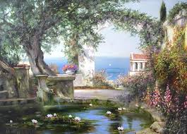 Landscape Painting By Alexander Milyukov Landscape Pictures Landscape Paintings Landscape Art