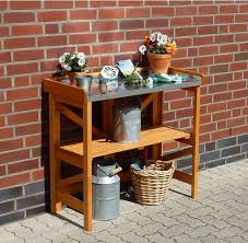 Pflanztisch Bxtxh 97x45x88 Cm Klappbar Pflanztisch Gartentisch Dekor