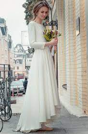 Sale Designer Wedding Dress Bohemian Wedding Dress Vera Etsy In 2021 Classic Wedding Dress High Neck Wedding Dress Designer Wedding Dresses