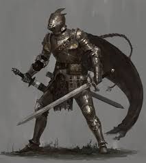 Knight Sanha Kim On Artstation At Https Www Artstation Com Artwork Xzbal2 Medieval Fantasy Characters Knight Fantasy Character Design
