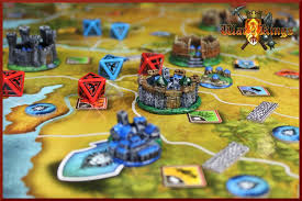 War Of Kings Medieval Strategy Board Game Strategy Board Games Board Games Kings Game