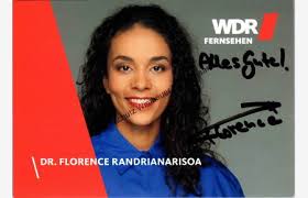 Original Autogramm Dr. Florence Randrianarisoa WDR /// Autograph signiert  signe…