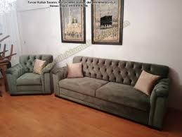 Müşterimizin isteği üzerine köşe takımını koltuk takımına çevirdik iyi günlerde kullansın. Modern Koltugu Chester Koltuga Cevirme