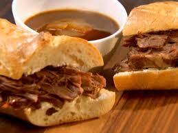Slow Cooked French Dip Recipe French Dip French Dip Recipes Food Network Recipes