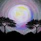 Paint Nite: Moon Between The Trees event in Woburn, MA