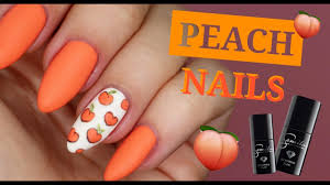 Paznokcie Hybrydowe Peach Semilac Youtube