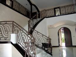 A modern stair railing, instead of something more rustic or country, outfits the staircase. Contemporary Stair Railings Contemporary Staircase Miami By Decodesigncenter Com Houzz