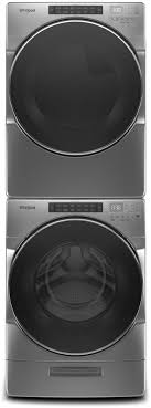 Why you should buy the pair it makes good sense to purchase a washer and dryer together. Whirlpool Wpwadrgc66203 Stacked Washer Dryer Set With Cash Back