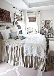 Vintage French Soul Linen Blanket On French Bed French Bedroom Design French Country Bedrooms Farmhouse Style Bedrooms