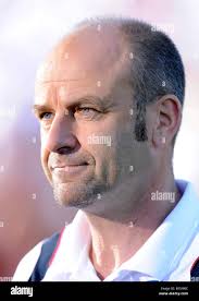 Coach Edmund Becker, Karlsruher SC Stock Photo