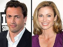 Engaged Andrew Shue And Today S Amy Robach Amy Robach Andrew Shue Famous Couples