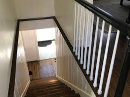 They sit closely against the wall, which is a nice option for narrow stairwells. Narrow Stairs No Railing Now What To Do
