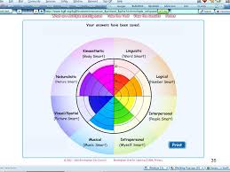 Multiple Intelligences Pie Chart Www Bedowntowndaytona Com