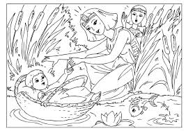 The bible verses represented in each of the coloring pages. Coloring Page Baby Moses Free Printable Coloring Pages Img 26002