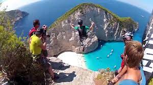 The site is located off a tiny outcrop off the aegean island of alonnisos, where a wooden vessel sank in the late 5th century. Travel To Zakynthos Travel To Zakynthos Com Amazing Base Jump Nevagio Beach Facebook
