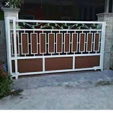 Rumah minimalis grc board situs properti indonesia. Jual Pagar Dorong Minimalis Dengan Kombinasi Grc Hitam Kab Bekasi Sanusilas Tokopedia