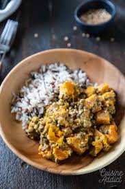 Dahl De Lentilles Vertes Et Patates Douces Recette Dahl Lentilles Patate Douce Et Aliments Les Plus Sains