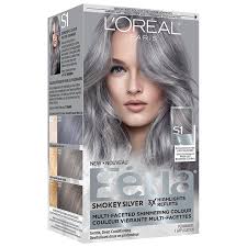 Caramel blonde hair color is unique and stylish balance of blonde and brown that complements a variety of skin tones. L Oreal Feria Hair Colour S1 Silver Grey London Drugs