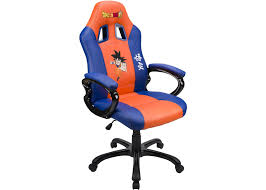 Dragon Ball Z Super Gaming Seat Orange Blue In 2020 Dragon Ball Z Dragon Ball Blue