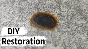 Most mold or mildew removers found in stores around nashville will not. Easy Restoration Of Burnt Tabletop Diy Repair And Restoration Youtube