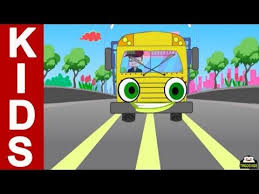 Wheels On The Bus Go Round And Round Kids Songs Nursery Rhymes In English With Lyrics Hd Kids Nursery Rhymes Rhymes For Kids Kids Songs