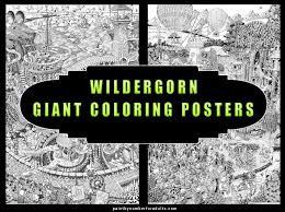 Giant sized coloring posters and unique fuzzy velvet designs. Wildergorn Giant Coloring Posters Absolutely Fantastic