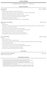 fea engineer resume sample mintresume