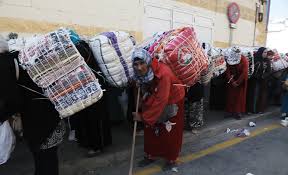 The enclave has some 80,000 residents. Video Death On The Spain Morocco Border As Women Scramble For 20