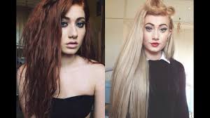 Auburn is a great choice for anyone who wants to revamp their look in a classy and subtle fashion, particularly if you are a natural brunette or your hair is a darker shade of blonde. How To Go From Auburn Brown To Blonde In 2 Days Youtube