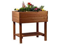 Jeder unserer redakteure begrüßt sie als leser. Dobar Hochbeet Mit Ablage Inklusive Pflanzfolie Aus Kiefernholz Stabil Wetterfest Lidl De