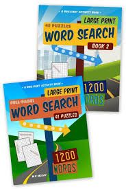 Our collection of free online word search puzzles games feature holiday and season vocabulary word lists. Large Print Word Search Puzzle Books Click Americana
