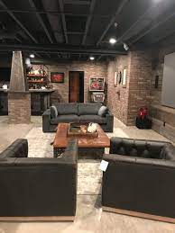 Basement ceilings are often overlooked by homeowners. Pin By Stuard Minion On Basement Remodel Basement Inspiration Cozy Basement Basement Design