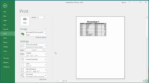 Normally when you print, you would print the entire worksheet. How To Print Only Specific Worksheets Of A Workbook In Excel 2016 Youtube