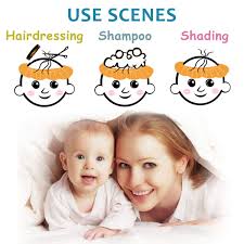 Protects your baby or toddler's eyes and ear from shampoo and water. Buy Baby Shower Cap Gimilife Baby Bath Visor Baby Shower Head Protector Hat Shampoo Bath Shower Wash Hair Shield Cap Bathing Shampoo Shower Protection Hat For Baby Bathroom Safety Blue Online In