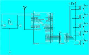 Applications include relay, hammer, lamp and display (led) drivers. Relay Driver Circuit Using Ic Uln2003 With Applications