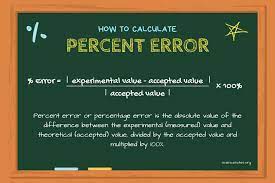 Check spelling or type a new query. Calculate Percent Error